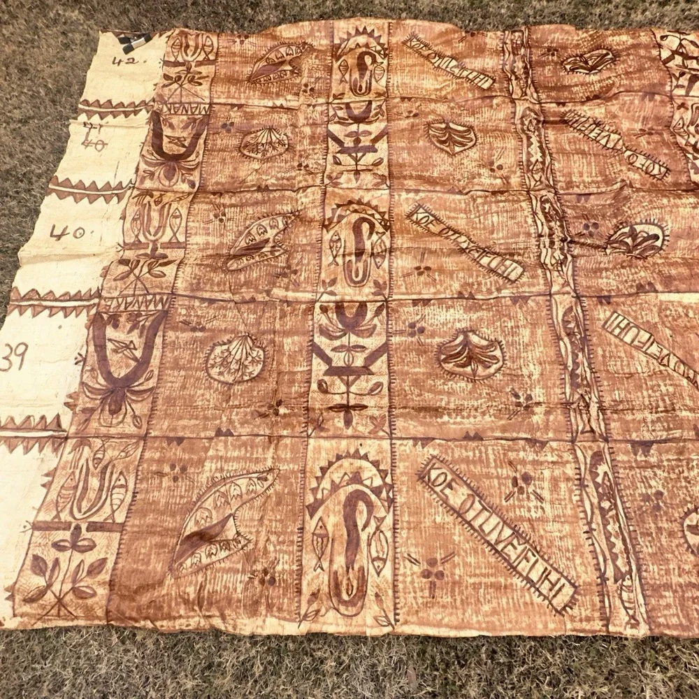 Monumental Egyptian Papyrus Wall Hanging Museum Scale Hieroglyphic Art 13x8ft